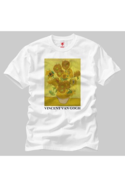 Crazy Vincent Van Gogh Соняшник Чоловічий футболка