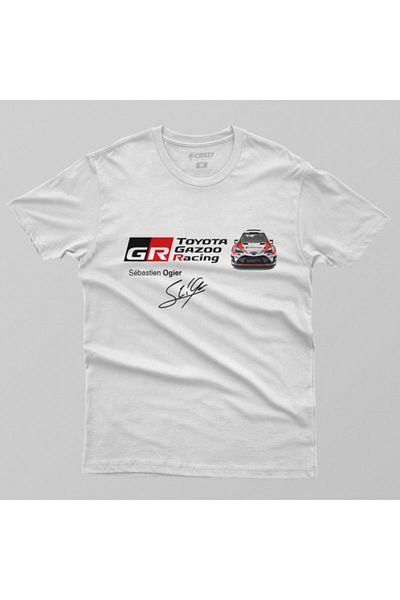 Crazy Ανδρικό μπλουζάκι Toyota Yaris gr Sebastien Ogier