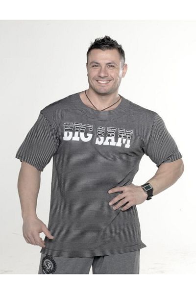 Big Sam Crew Neck Relaxed Fit T-Shirt 2697