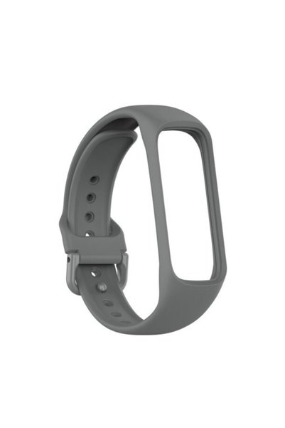Markacase Samsung Galaxy Fit2 R-220 Için Silikon Kordon Koyu Gri