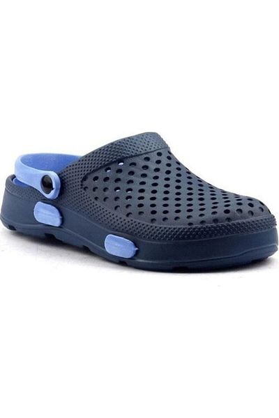 GEZER 9626 Navy Blue Eva Sole Sports Hospital and Work Slippers 9626