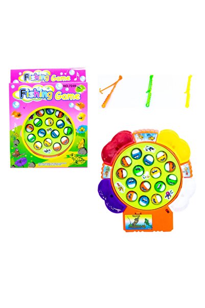 Pasifik Toys Pilli Müzikli Balık Tutma Ve Yakalama Oyunu 15 Balıklı