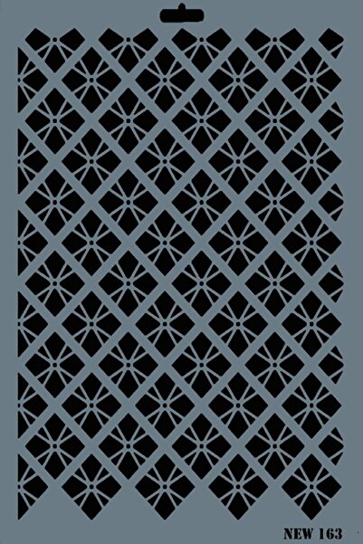 Rich New Seri N-163 Stencıl 25*35 Cm