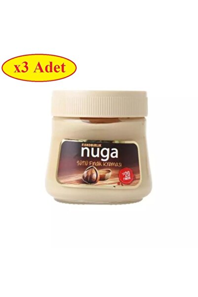 Fiskobirlik 3'lü Nuga Sütlü Fındık Kreması 350 gram