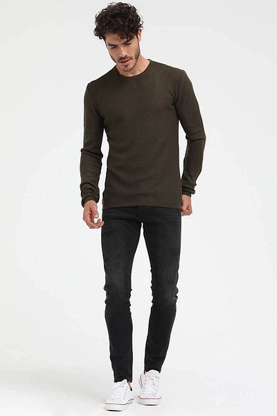 Loft Men's Khaki Sweater Lf 2015963