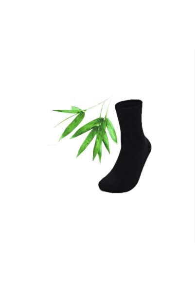 AKDEMİR 12 Çift Bayan Bambu Soket Çorap