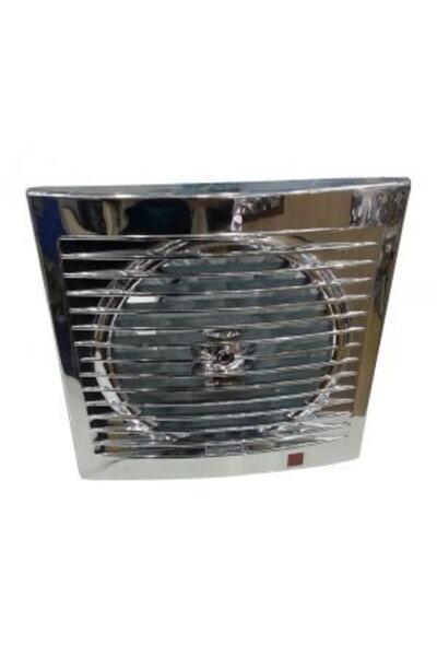 Aircol 120 Krom Monofaze Tuvalet Banyo Ve Mutfak Aspiratörü 16w 160m3/h