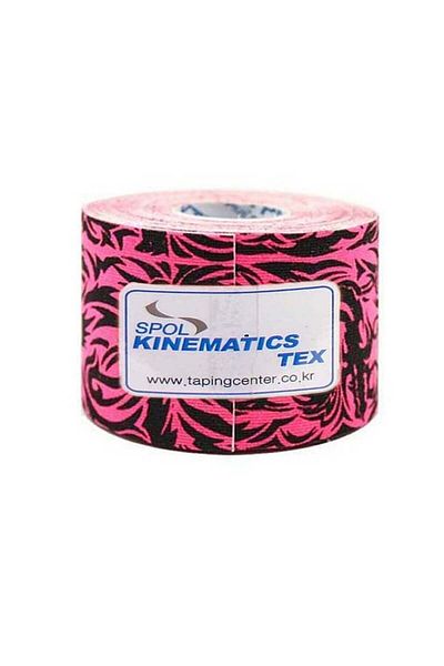 SPOL Patterned Kinesiotape Pink
