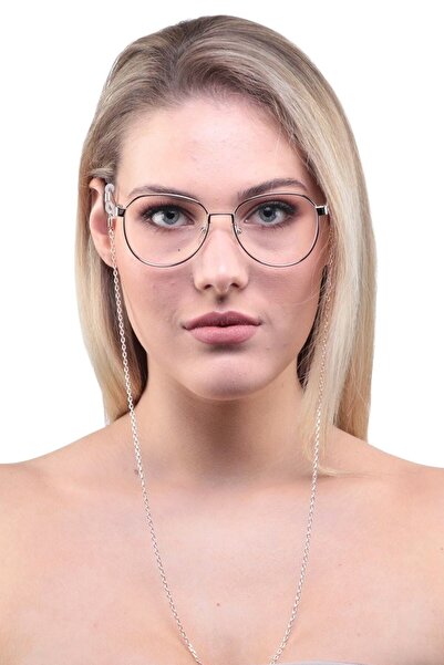 X-Lady Accessories Women's Glasses Chain Simple Thin Sf235 Silver