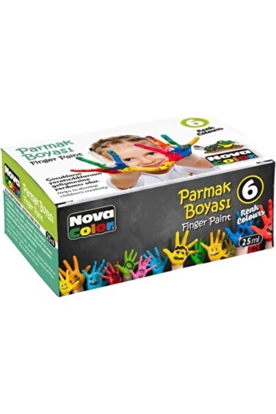 Nova Color Nc-460 Parmak Boyası 12 Li Takım