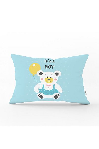 Realhomes Fata de perna dreptunghiulara pentru camera bebelusului cu modele Wellcome Baby