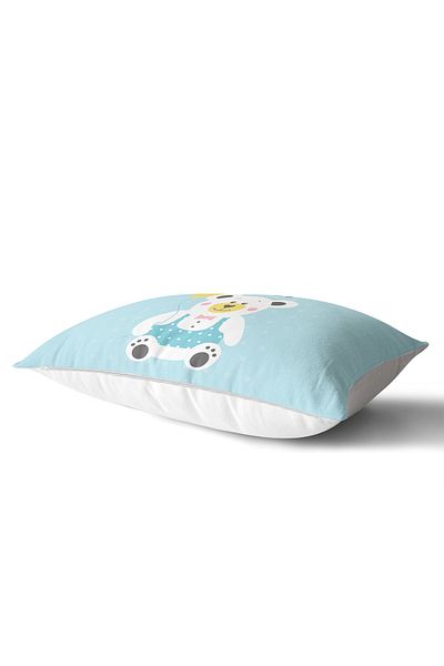 Realhomes Fata de perna dreptunghiulara pentru camera bebelusului cu modele Wellcome Baby