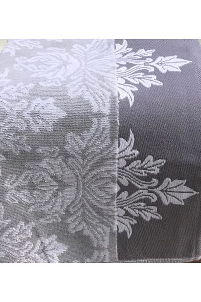 Özdilek 2 Πετσέτες Προσώπου Χεριών Ayda Grey And Brown