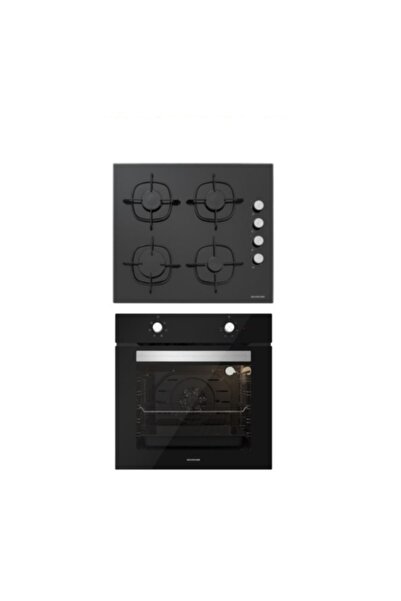 Silverline Siyah 2'li Ankastre Set 5 Yıl Garanti (Cs5335b01+bo6501b01)