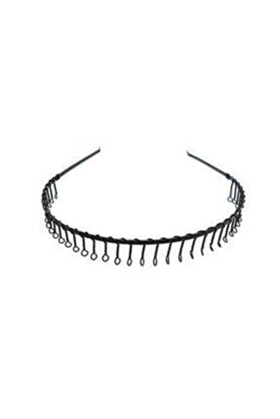 New Fashion 3. Ανδρικό και γυναικείο αθλητικό στέμμα μαλλιών με μαύρη μεταλλι...