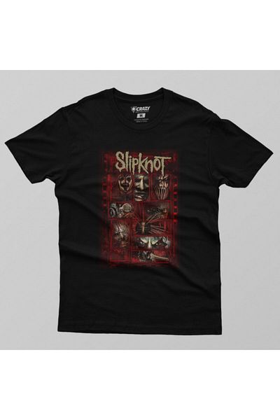 Crazy Slipknot - Ανδρικό T-Shirt: Μοντέλο Sketched Boxes