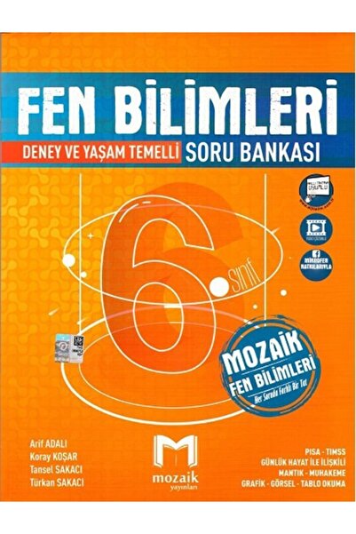 Mozaik Yayınları 6. Sınıf Fen Bilimleri Soru Bankası