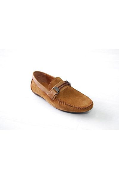 MARCOMEN 2556 Tan Suede Casual Shoes