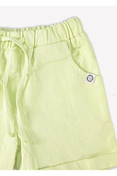 Ozmoz By Mukadder Özden Summer Organic Baby-Child Short with Elastic Waist