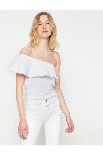 Koton Damen-Bluse Fahriye Evcen For Jeans
