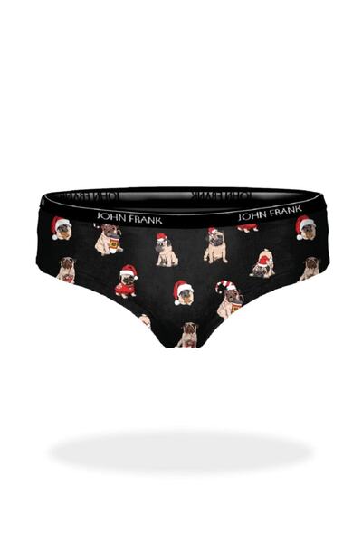 John Frank Identity Bayan Hipster-yeni Yıl Dog