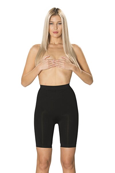 Formactive Siyah Renk Uzun Paçalı Toparlayıcı Korse