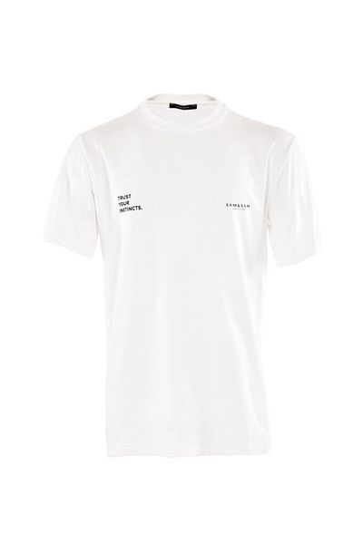 Sam and Sam Sam&sam Barcode White T-Shirt