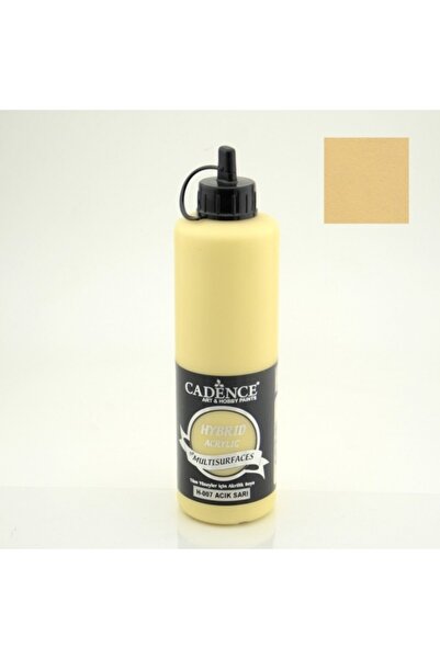 Cadence Boya Hybrıd Acrylıc Multisurfaces H-007 Açık Sarı 500 ml