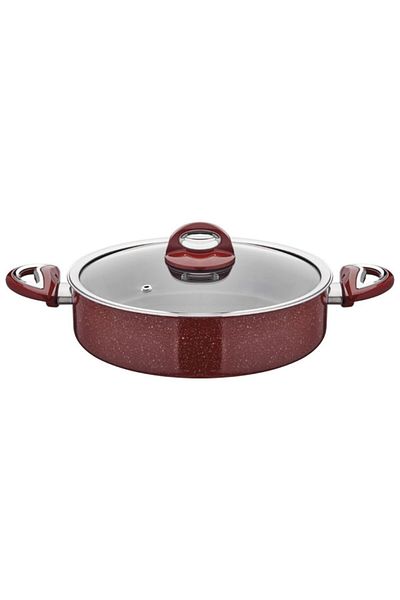 Taç Granite Flat Pot 24cm