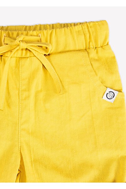 Ozmoz By Mukadder Özden Summer Organic Baby-Child Short with Elastic Waist