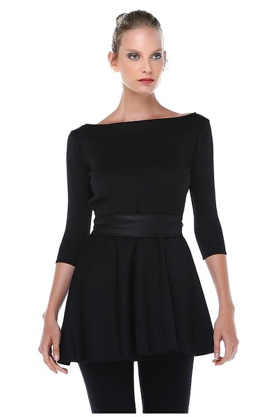 Quincey Belted Scuba Tunic