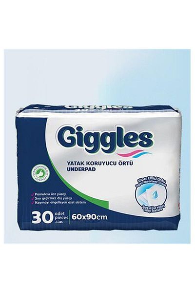 giggles Gıggles Mattress Protector 60x90 - 30 pcs