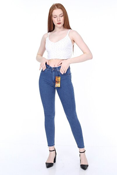 Ramrod Jeans Μπλε - Στενή εφαρμογή, Στενό πόδι, Τζιν παντελόνι ελαστικό ύφασμα