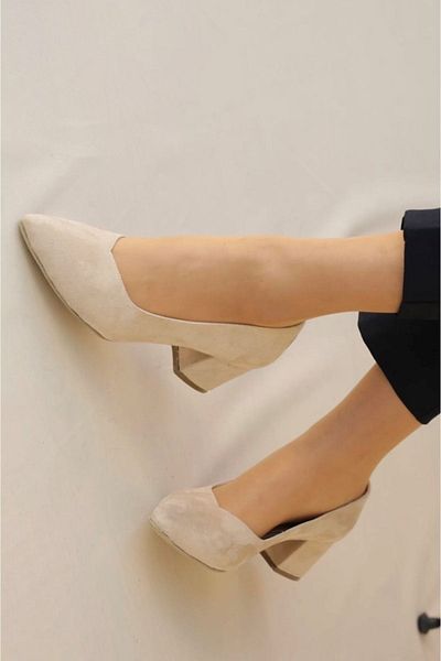 LDÇ Women's High Heel Shoes-p. Mink