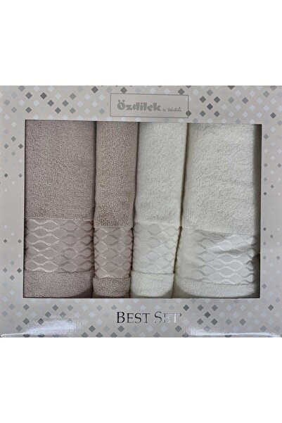 Özdilek Elissa Best Set (Набір для лазні) Кремово-бежевий
