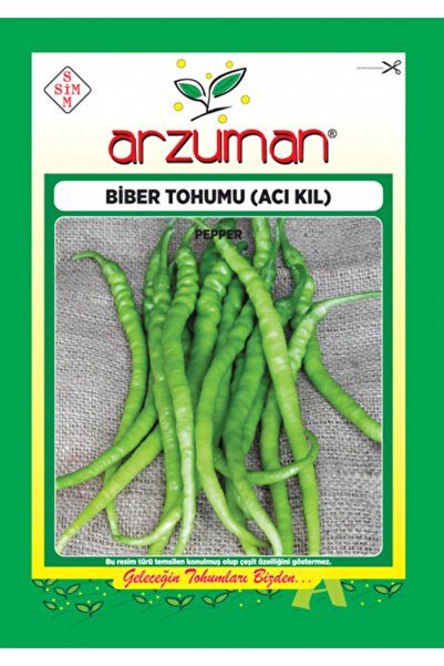 Arzuman Tohum Biber Tohumu Acı Sivri Kıl