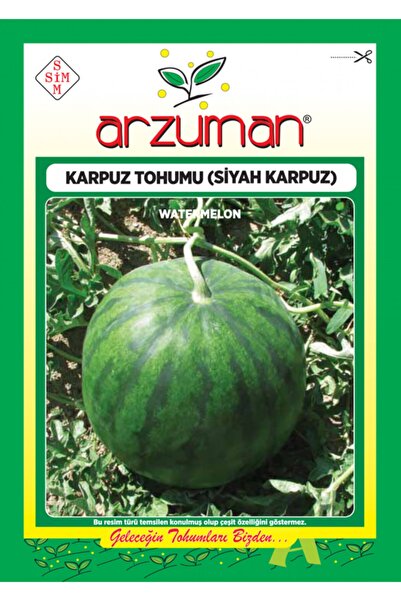 Arzuman Tohum Karpuz Tohumu Siyah Karpuz