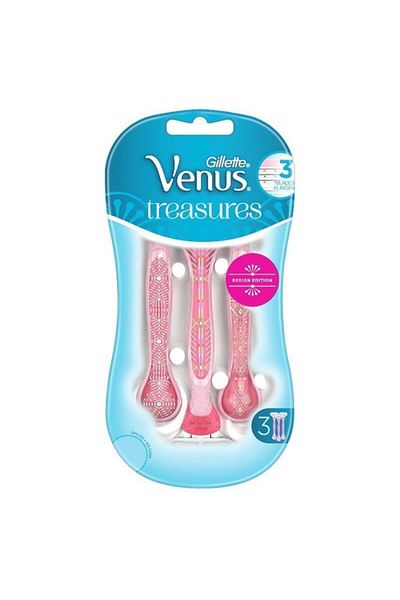Gillette Gilette Venus Treasures - Pink Shaving Razor Set of 3