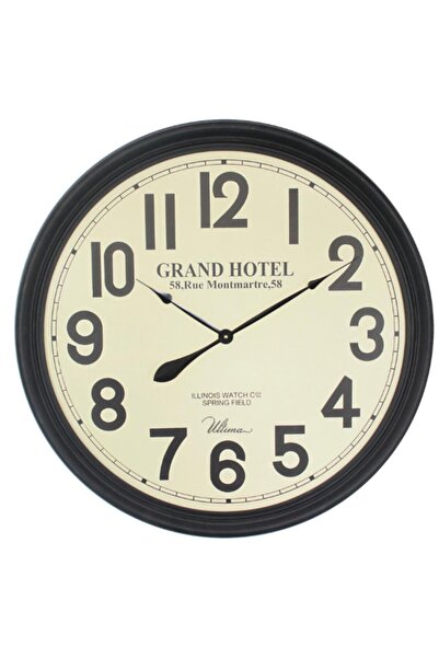 Regal 2675 Bw Ahşap Klasik Duvar Saati 80 Cm Çapında