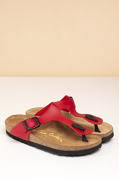 Pierre Cardin PC-5067 Κόκκινες παντόφλες Unisex