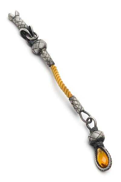 OTTOTESBİH Acoperire cu oxid galben - 5,5 gr ciucuri Kazaz din argint 1000