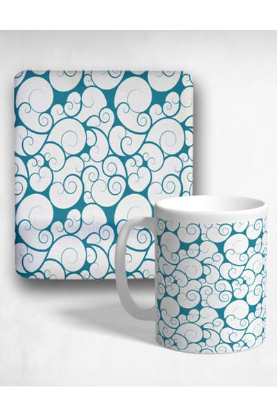 Onartem Branches Wrist Support Mouse Pad and Mug Set