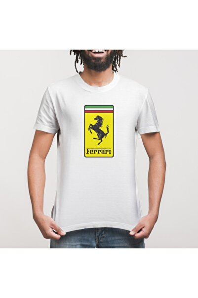 Crazy Ανδρικό μπλουζάκι Ferrari Square Logo