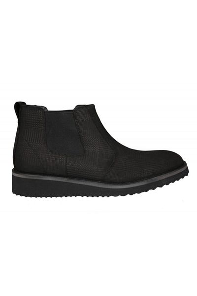 Mert Eser -fosco 7588 Classic Pure Leather Μαύρες Ανδρικές Μπότες