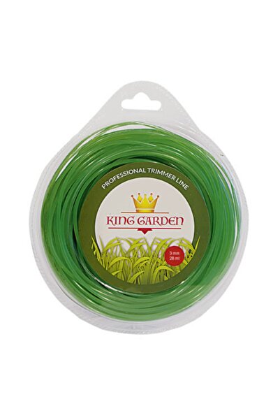 King Garden Tirpan Misinasi Ot Çim Kesme Ipi 3 Mm - 28 M