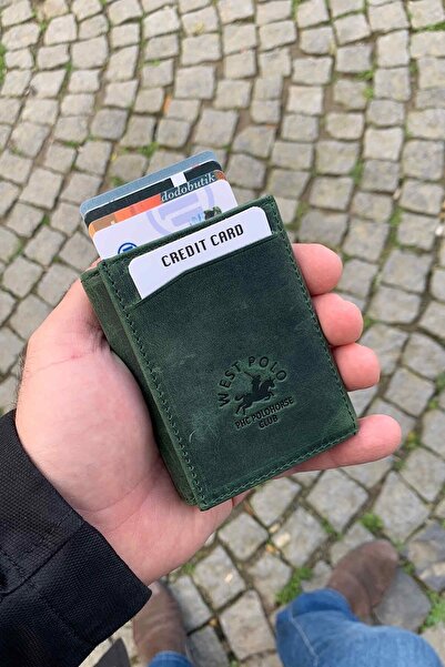 Dodo4men Шкіряний гаманець з механізмом