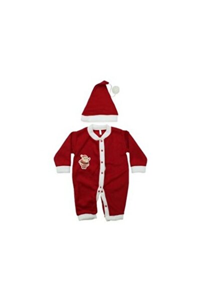 salarticaret Bebek Noel Yılbaşı Tulumu Kostümü Zıbın 0-3 Ay