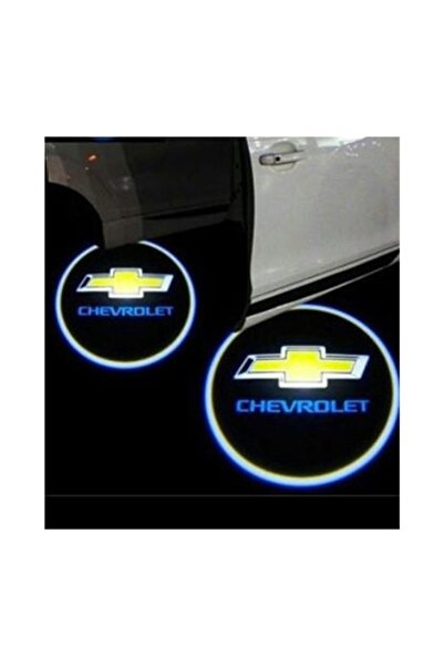 Cnk Oto Chevrolet Kapı Altı Logo Led Aydınlatma Hayalet Arma Işık