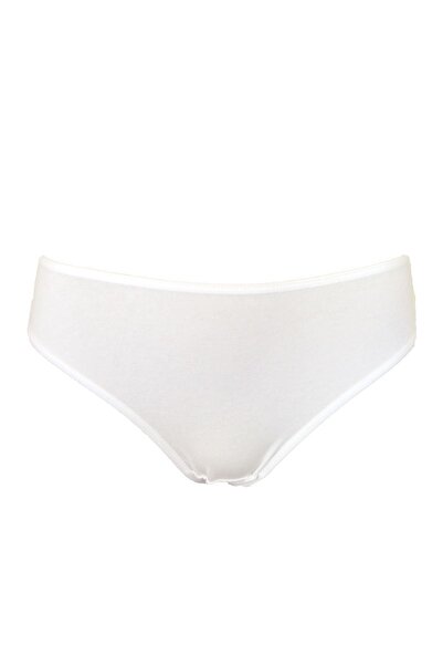 Malabadi Women's White 3-Piece Basic Thin Edged Modal Slip 1028 Xxl