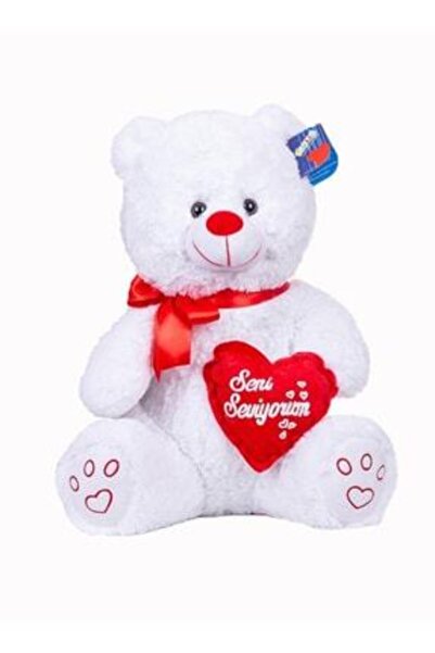 Şeker Adası هالي- أحبك - دب قلب قطيفة 50 سم-سكرادوبيلوس68